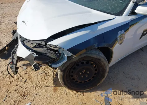 2018 Dodge Charger Police из США, поврежденный, VIN 2C3CDXKT8JH140039